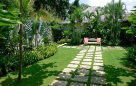 Thiết kế sân vườn biệt thự đẹp