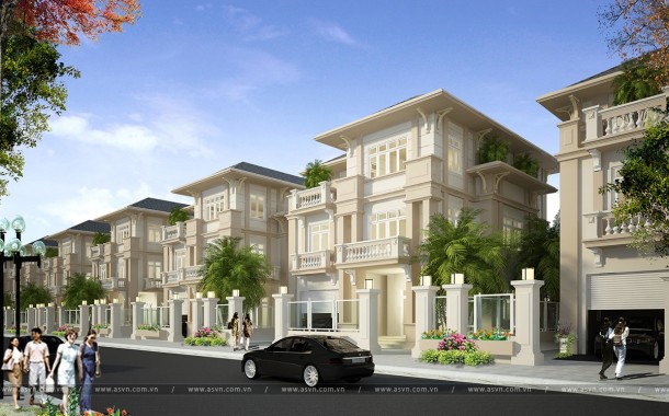 Thiết kế biệt thự cao cấp - Sông Đà 2, Thái Nguyên