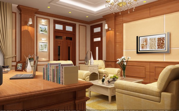 Thiết kế nội thất văn phòng - Trường Y Khoa, Vinh